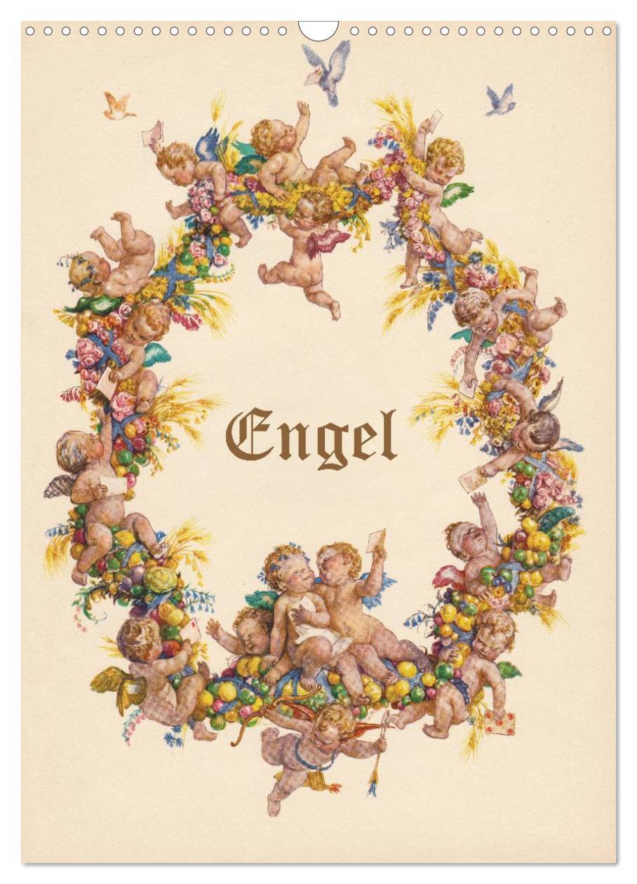 Cover: 9783675706859 | Engel (Wandkalender 2024 DIN A3 hoch), CALVENDO Monatskalender | 2024