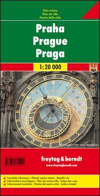 Cover: 9783850841221 | Prag Stadtplan 1 : 20 000 | Freytag-Berndt und Artaria KG | Englisch