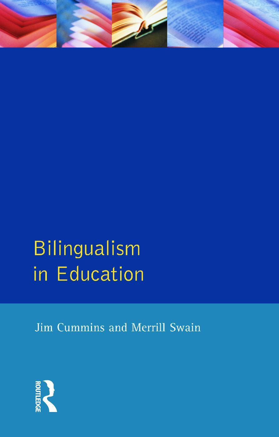 Cover: 9780582553804 | Bilingualism in Education | Aspects of theory, research and practice