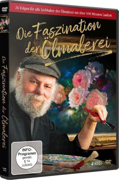 Cover: 4051238087659 | Die Faszination der Ölmalerei, 4 DVD | Dave Santina | DVD | Deutsch