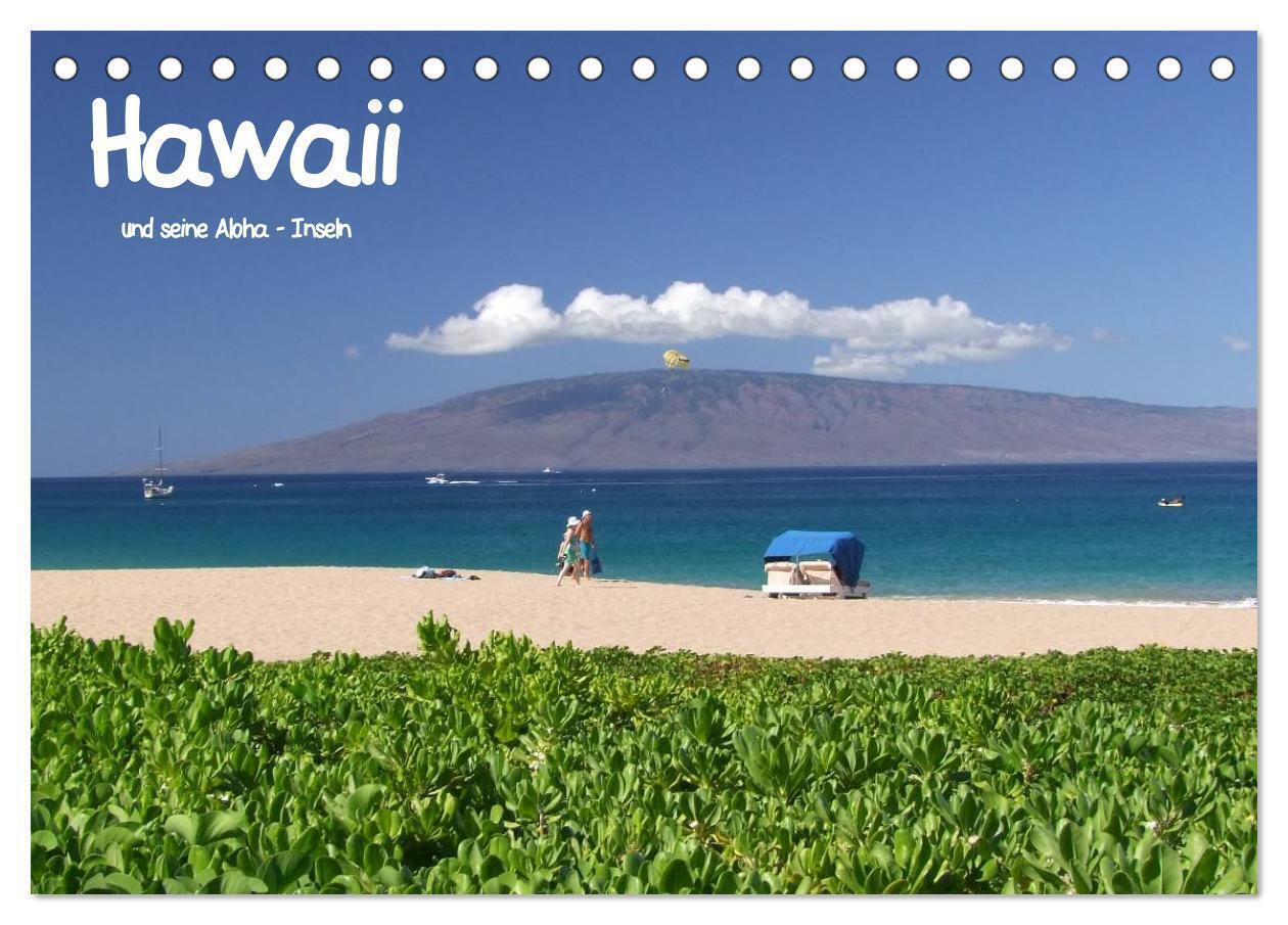 Cover: 9783383434846 | Hawaii und seine Aloha - Inseln (Tischkalender 2024 DIN A5 quer),...
