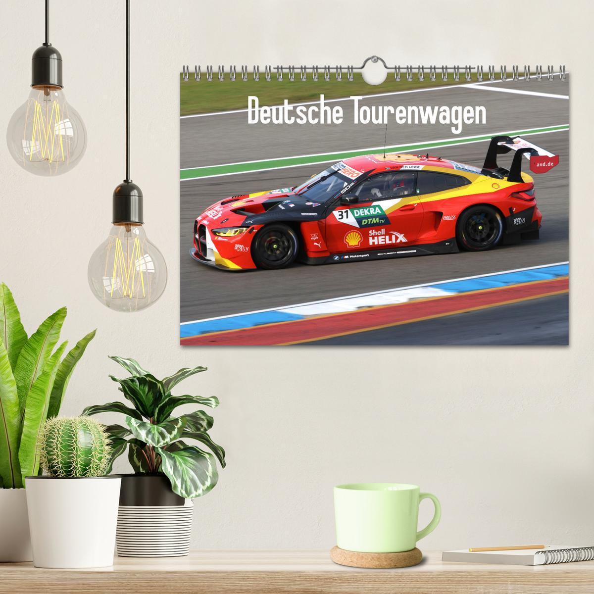 Bild: 9783435840274 | Deutsche Tourenwagen (Wandkalender 2025 DIN A4 quer), CALVENDO...