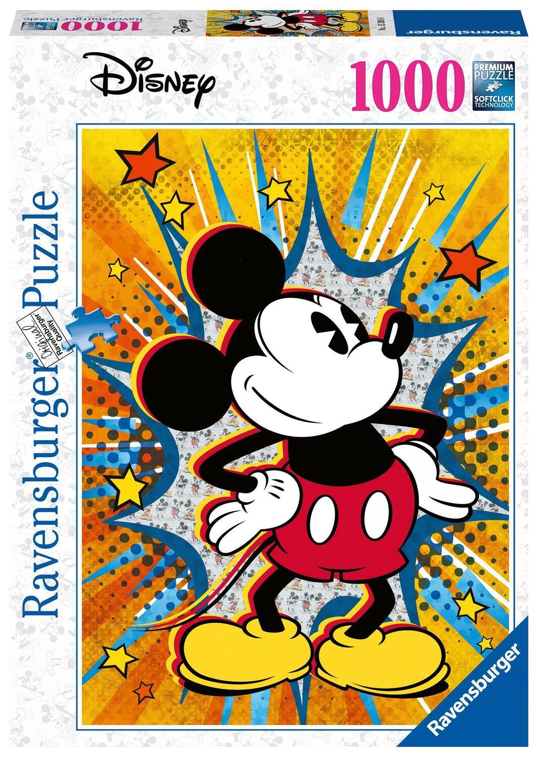 Cover: 4005556153916 | Retro Mickey. Puzzle 1000 Teile | Spiel | Deutsch | 2018