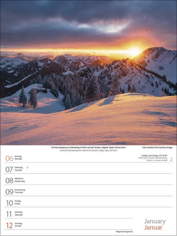 Bild: 9783731877202 | Zauber der Alpen 2025 | Korsch Verlag | Kalender | Spiralbindung