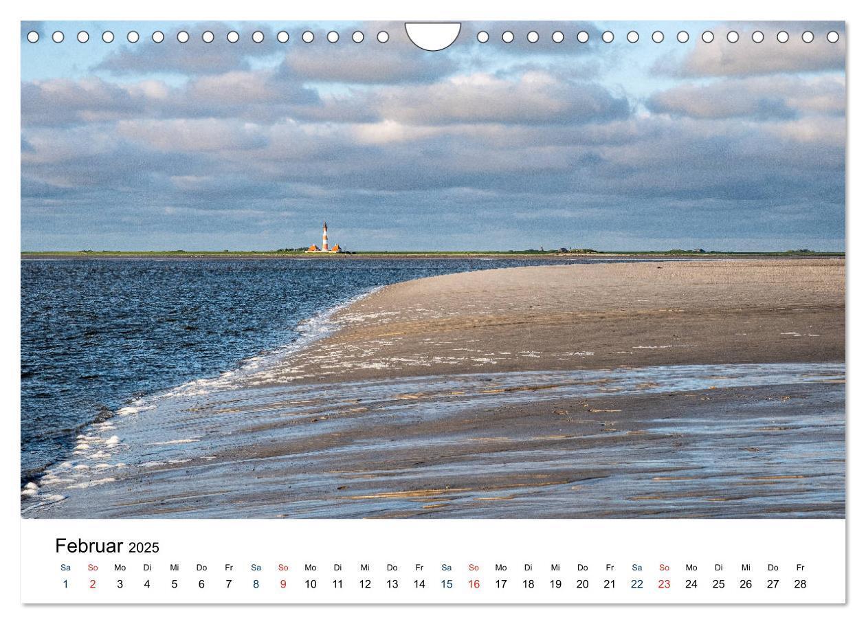 Bild: 9783435150427 | Unterwegs in Nordfriesland (Wandkalender 2025 DIN A4 quer),...