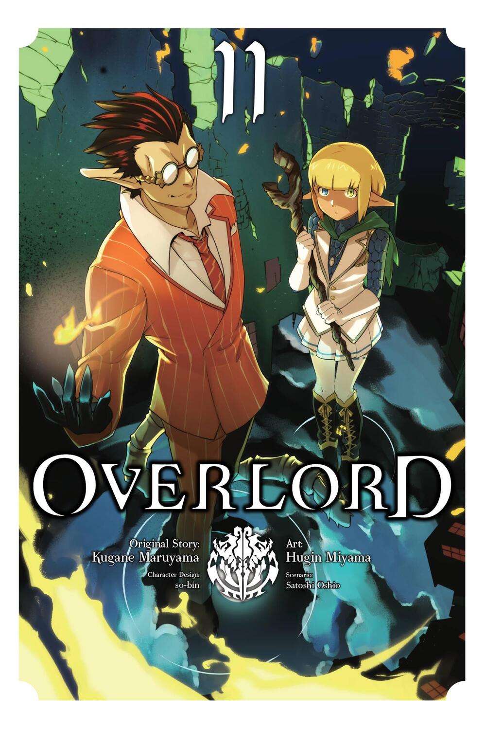 Cover: 9781975332303 | Overlord, Vol. 11 (manga) | Kugane Maruyama | Taschenbuch | Englisch