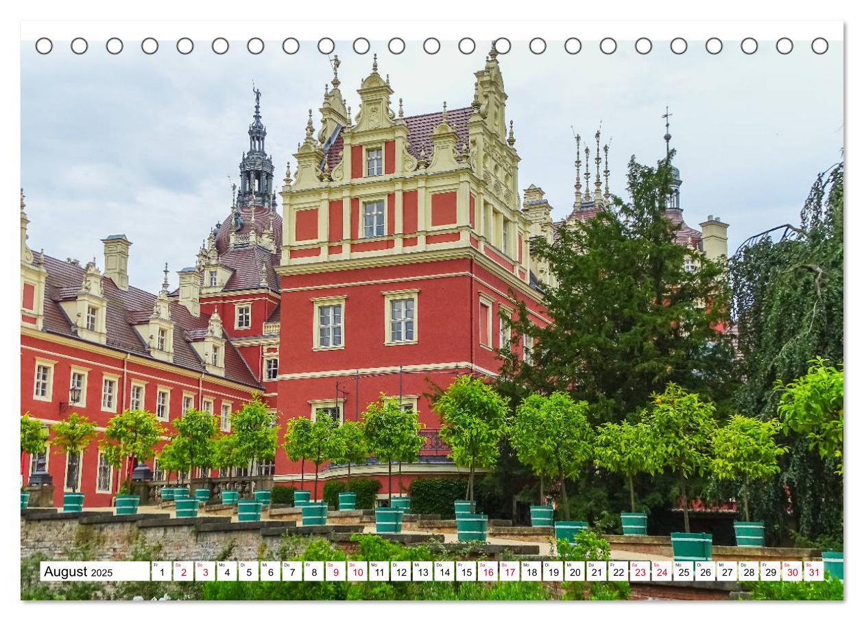 Bild: 9783435247332 | Schloss Bad Muskau (Tischkalender 2025 DIN A5 quer), CALVENDO...