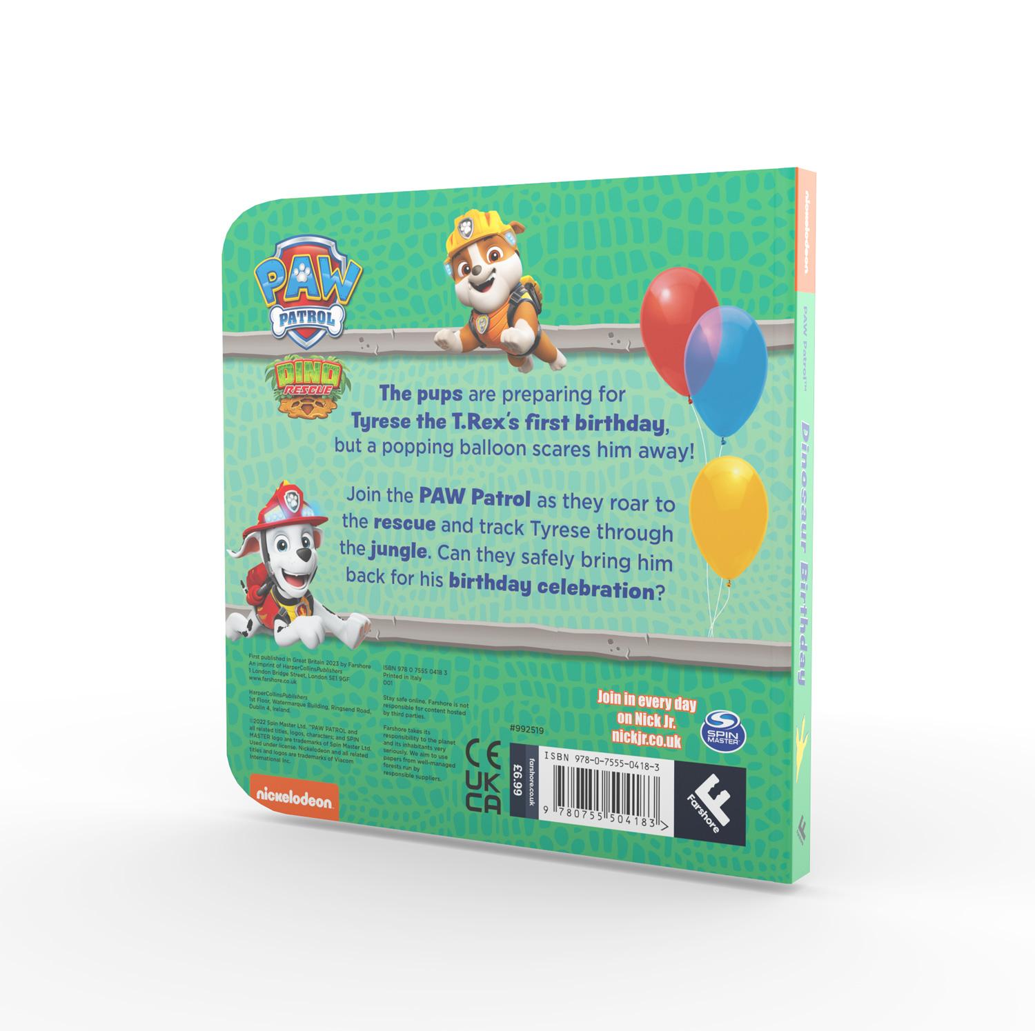 Bild: 9780755504183 | PAW Patrol Board Book - Dinosaur Birthday | Paw Patrol | Buch | 2023