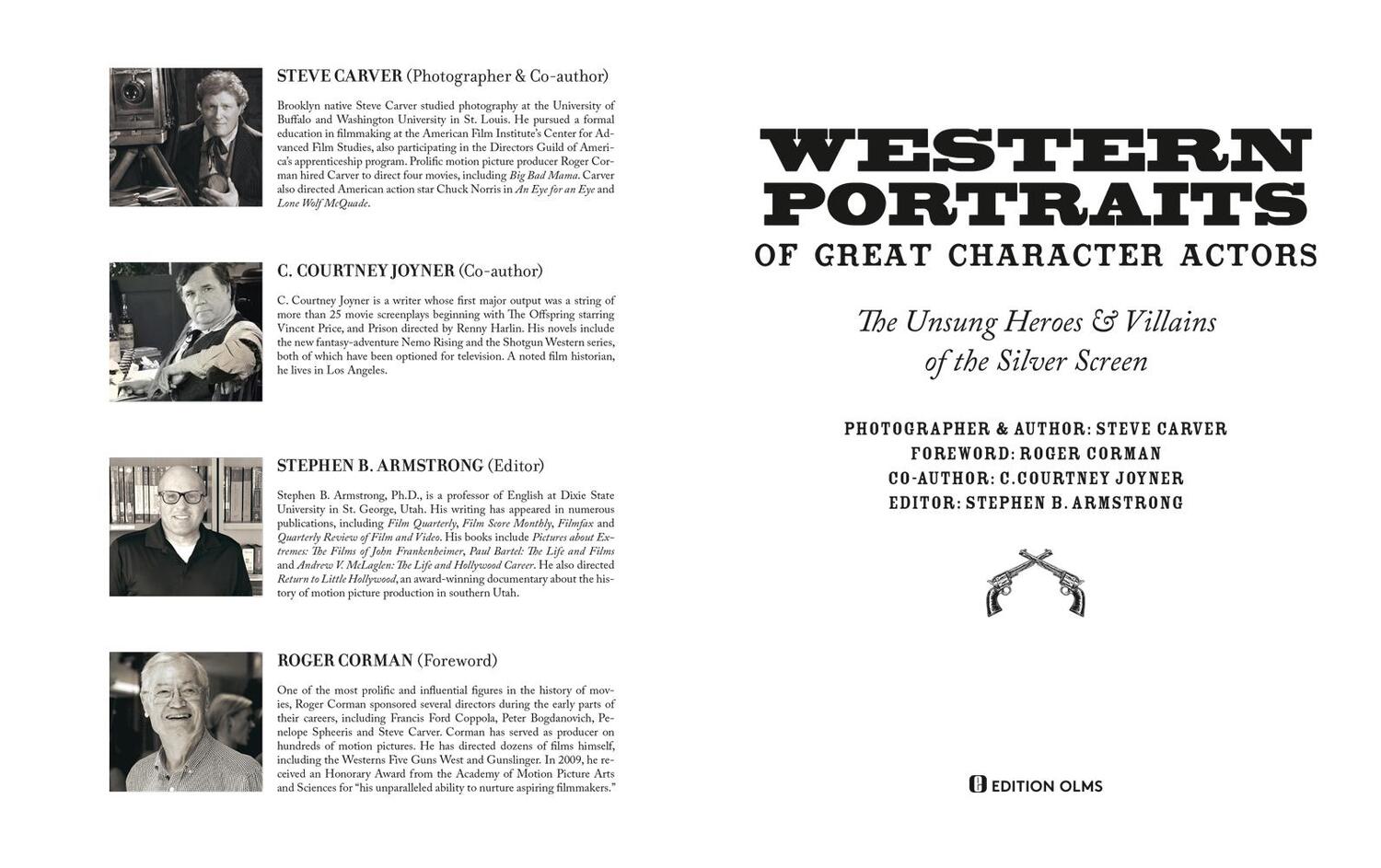 Bild: 9783283012908 | Western Portraits Of Great Character Actors | Steve Carver | Buch