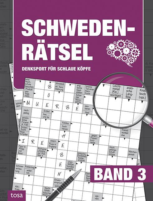 Cover: 9783863136536 | Schweden-Rätsel Band 3 | Denksport für schlaue Köpfe - Großdruck