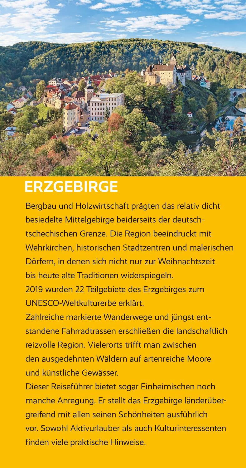Bild: 9783897946279 | TRESCHER Reiseführer Erzgebirge | Frieder Monzer (u. a.) | Taschenbuch