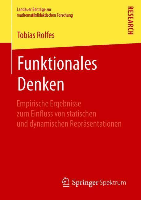 Cover: 9783658225353 | Funktionales Denken | Tobias Rolfes | Taschenbuch | Paperback | xx
