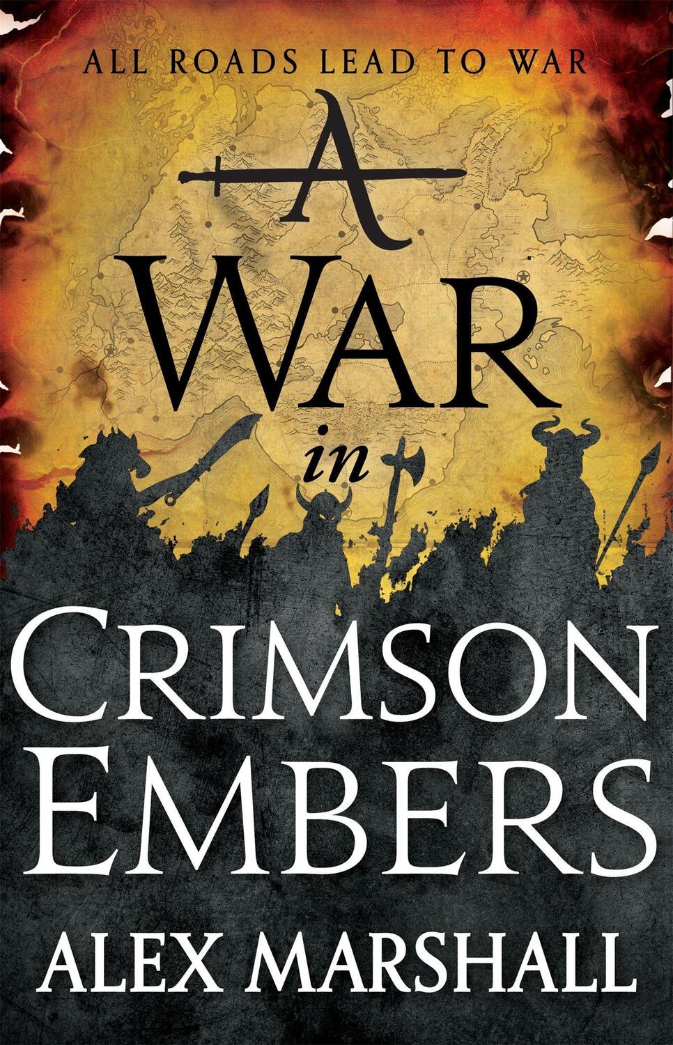 Cover: 9780356505756 | A War in Crimson Embers | Book Three of the Crimson Empire | Marshall