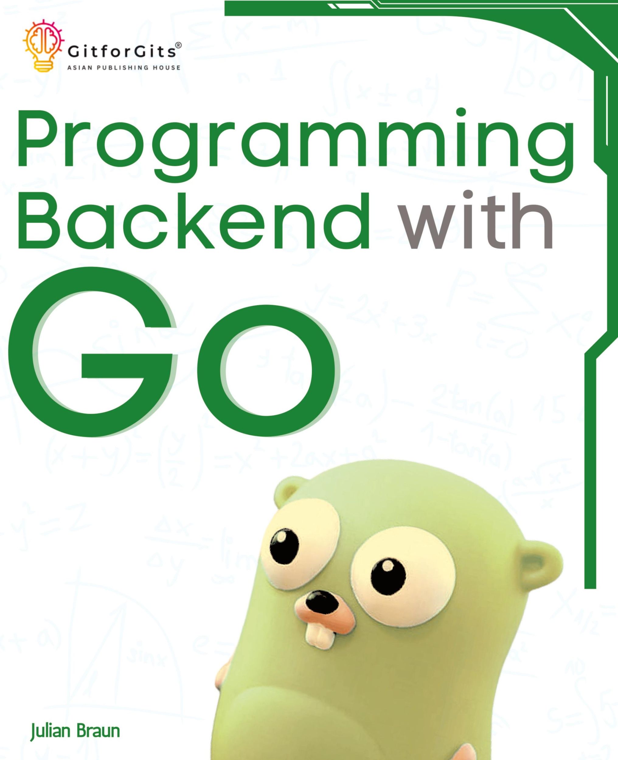 Cover: 9788119177998 | Programming Backend with Go | Julian Braun | Taschenbuch | Paperback