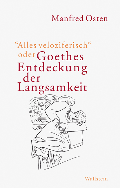 Cover: 9783835313866 | »Alles veloziferisch« oder Goethes Entdeckung der Langsamkeit | Osten