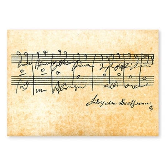 Cover: 9120016976500 | Postcard Beethoven - Ode an die Freude (10 pcs) | Postkarte