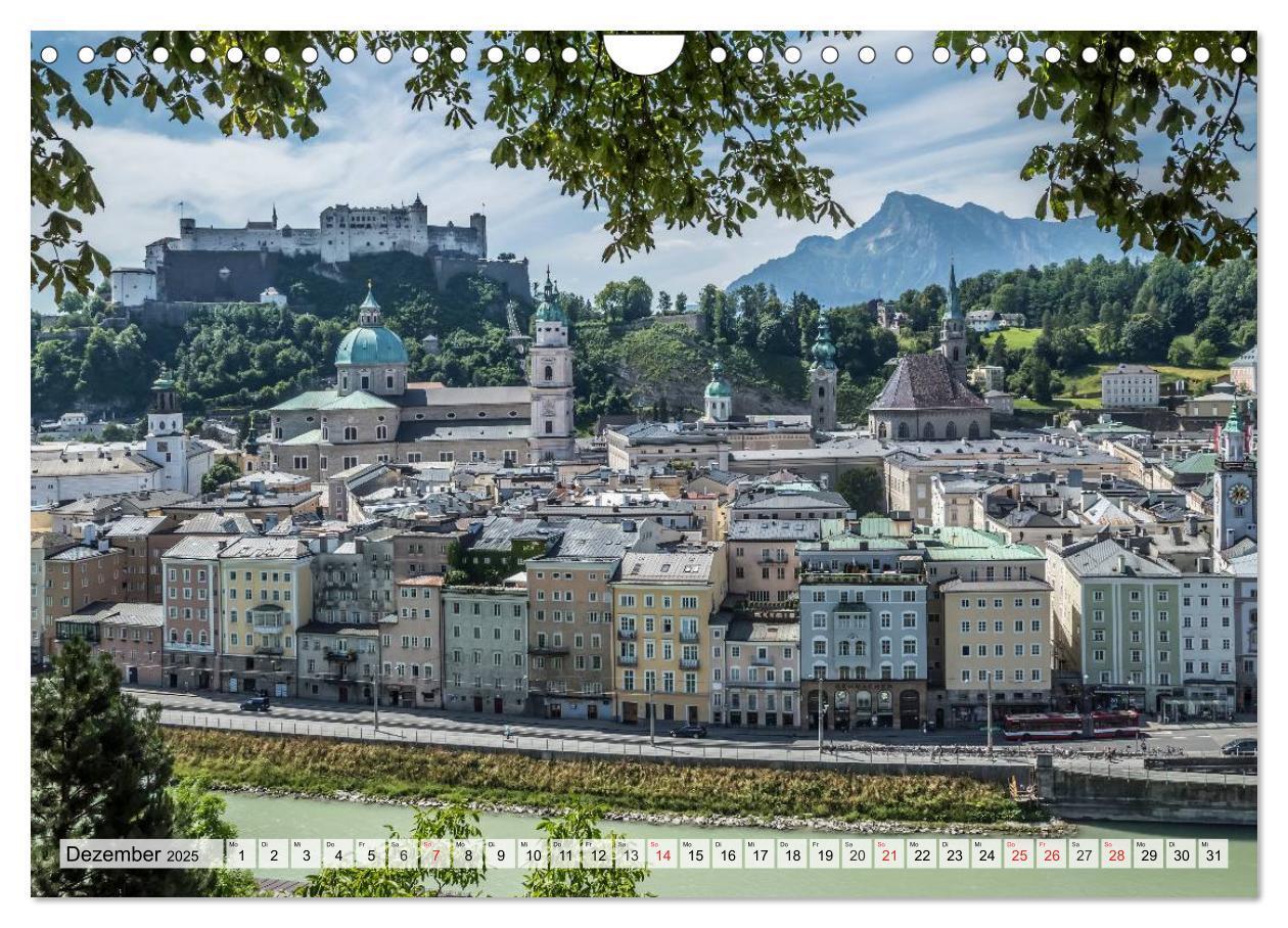 Bild: 9783435594795 | Charmantes Stadtherz SALZBURG (Wandkalender 2025 DIN A4 quer),...