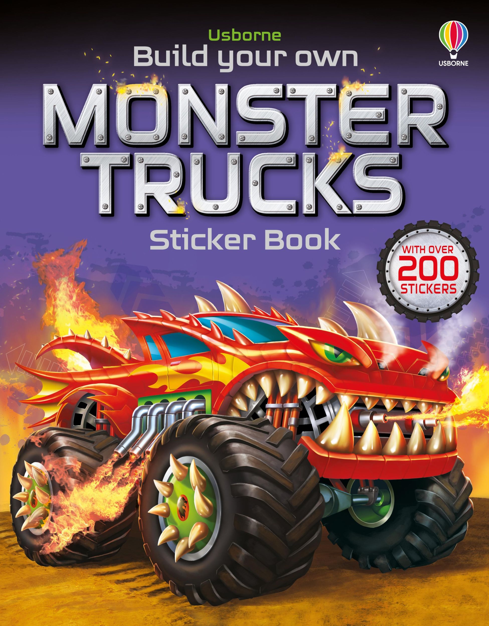 Cover: 9781474937504 | Build Your Own Monster Trucks Sticker Book | Simon Tudhope | Buch