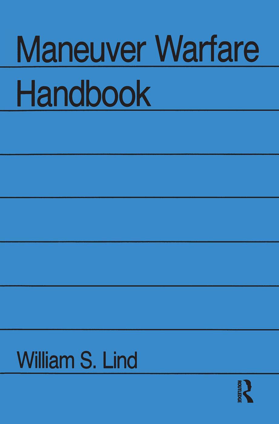 Cover: 9780865318625 | Maneuver Warfare Handbook | William S Lind | Taschenbuch | Englisch