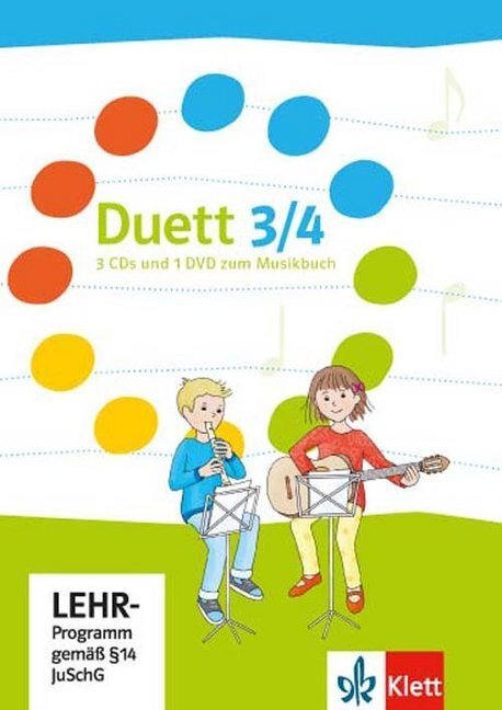 Cover: 9783121729814 | Duett 3-4 | 3 Audio-CDs und 1 DVD zum Schulbuch Klasse 3/4 | Audio-CD