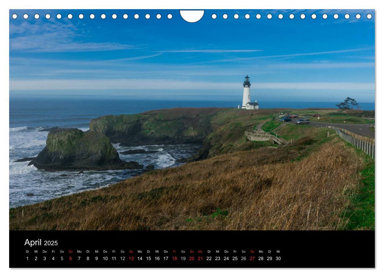 Bild: 9783435621033 | Die Oregon-Küste (Wandkalender 2025 DIN A4 quer), CALVENDO...