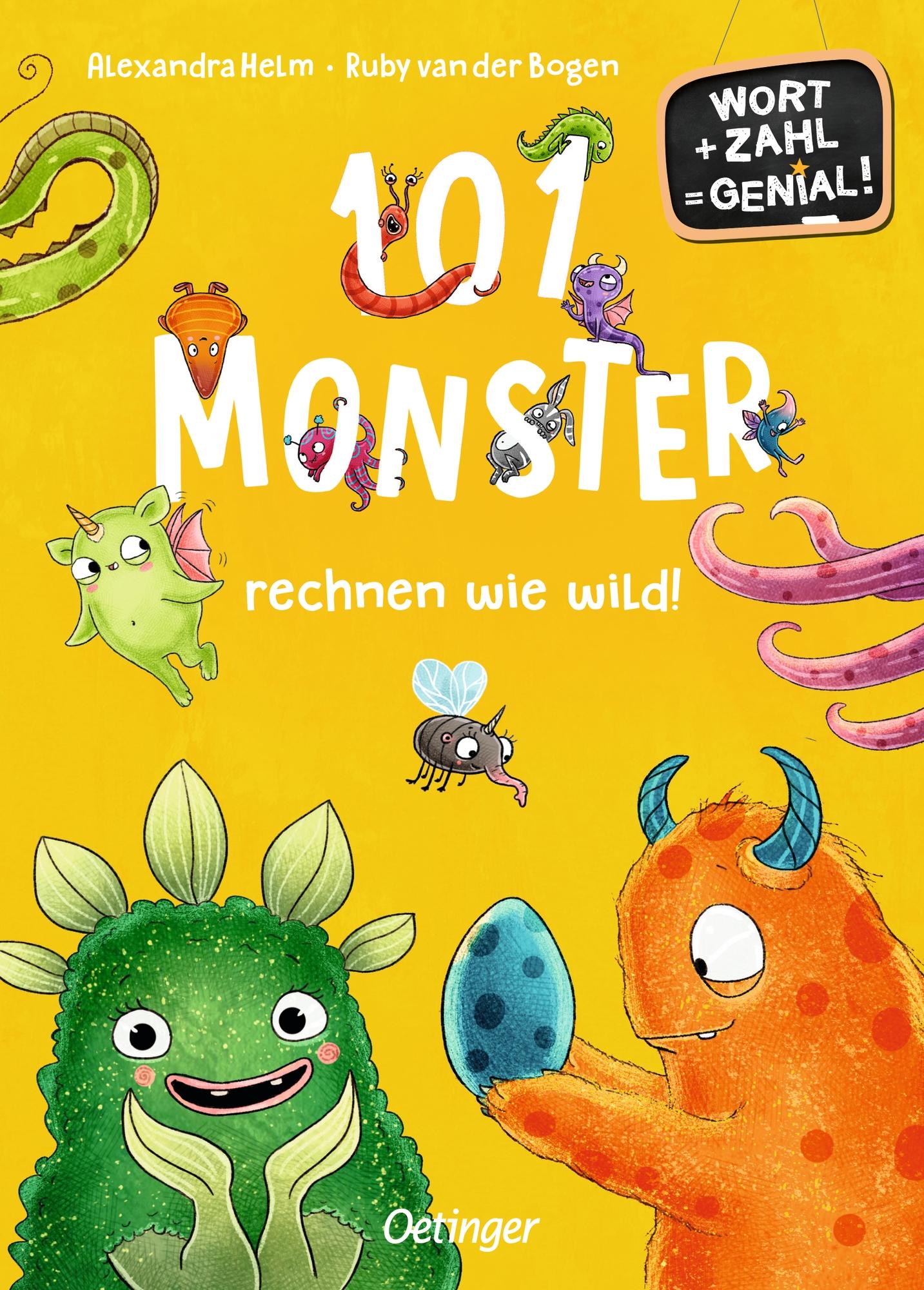 Cover: 9783751206747 | 101 Monster rechnen wie wild! | Wort + Zahl = genial! Level 1 | Bogen