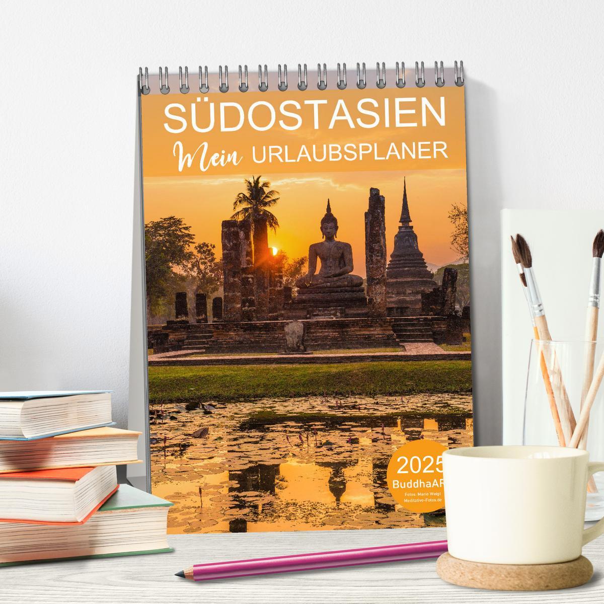 Bild: 9783435945993 | SÜDOSTASIEN - Mein URLAUBSPLANER (Tischkalender 2025 DIN A5 hoch),...