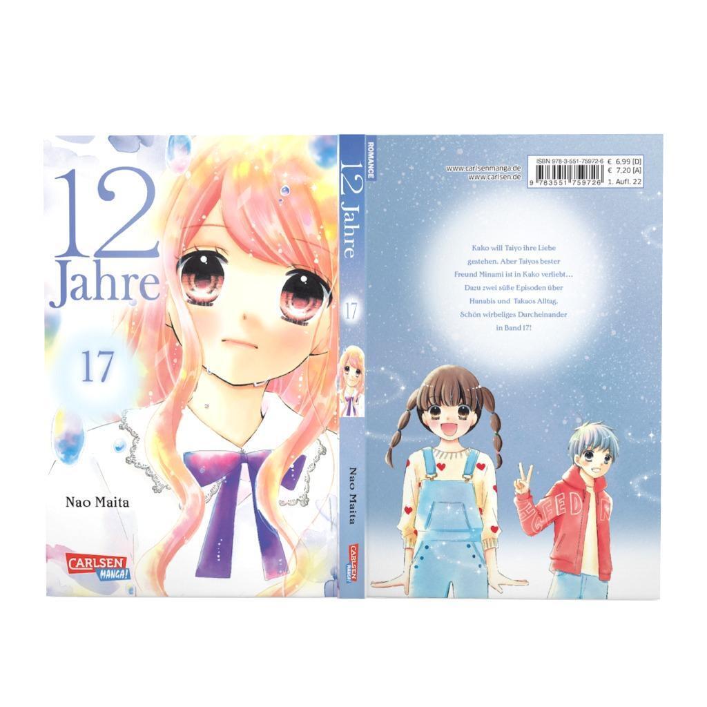 Bild: 9783551759726 | 12 Jahre 17 | Süße Manga-Liebesgeschichte für Mädchen ab 10 Jahren