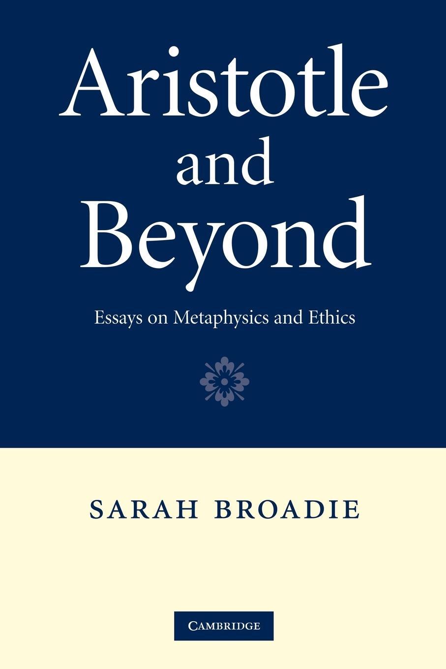 Cover: 9781107405851 | Aristotle and Beyond | Essays on Metaphysics and Ethics | Broadie