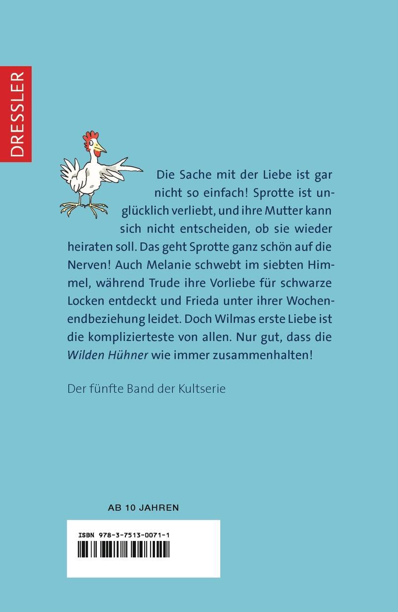 Rückseite: 9783751300711 | Die Wilden Hühner 5. Die Wilden Hühner und die Liebe | Cornelia Funke