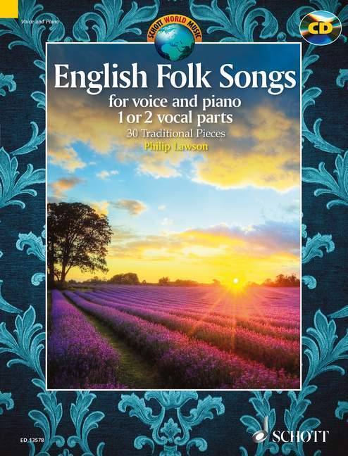 Cover: 9781847613363 | English Folk Songs, 1-2 Singstimmen und Klavier, m. Audio-CD | Lawson