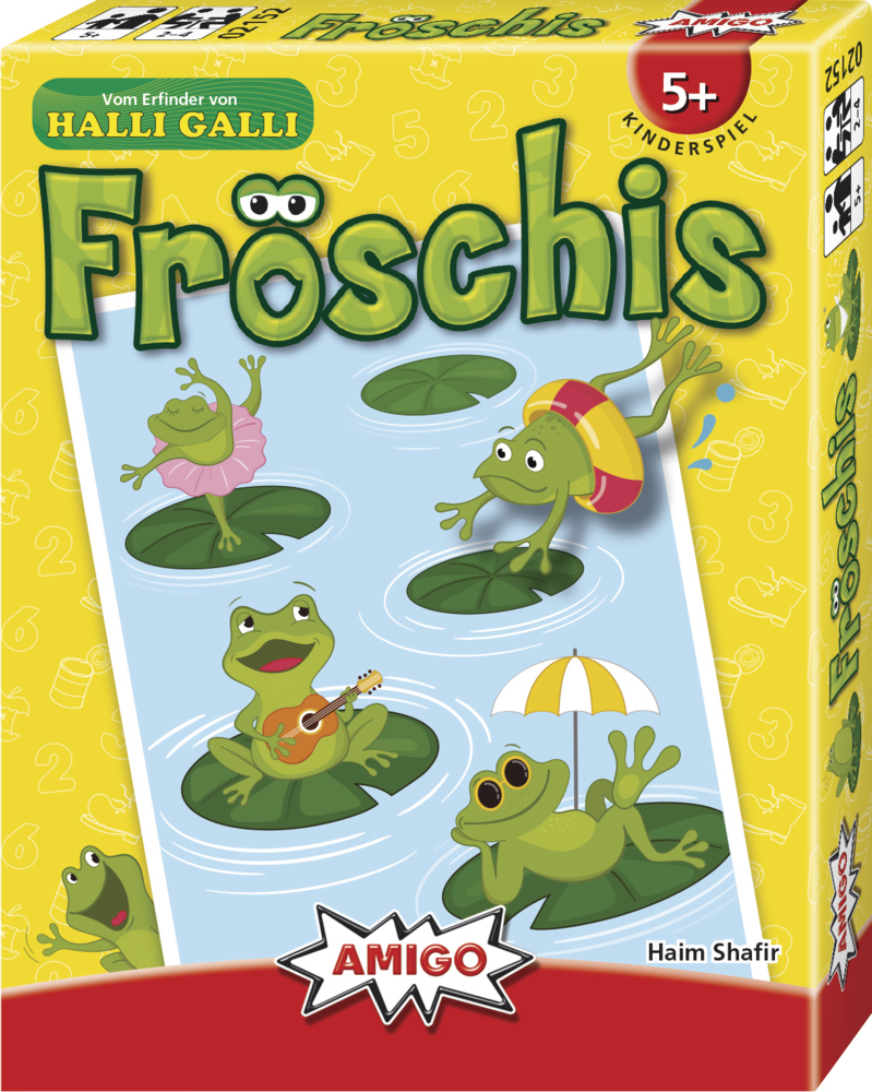 Cover: 4007396021523 | Fröschis | Spiel | Brettspiel | Deutsch | 2021 | Amigo