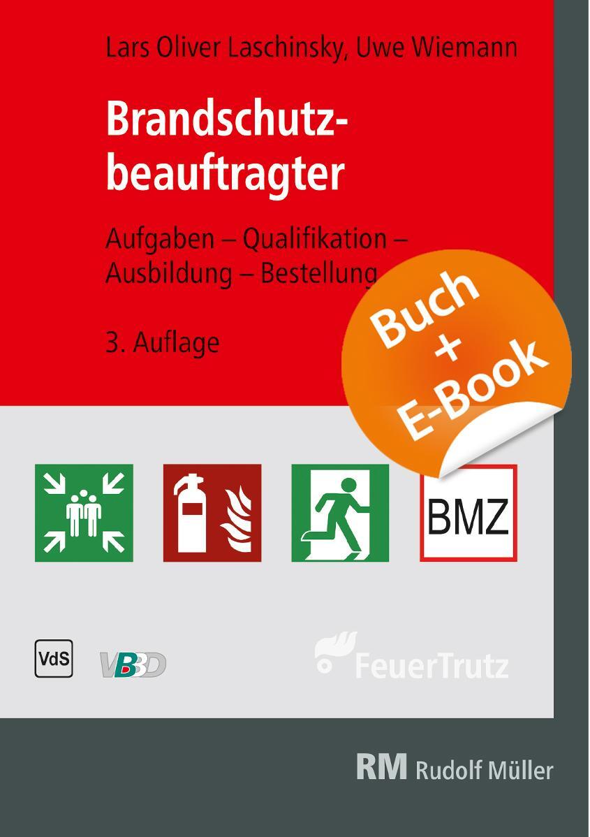 Cover: 9783862354375 | Brandschutzbeauftragter - mit E-Book (PDF) | Laschinsky (u. a.) | Buch