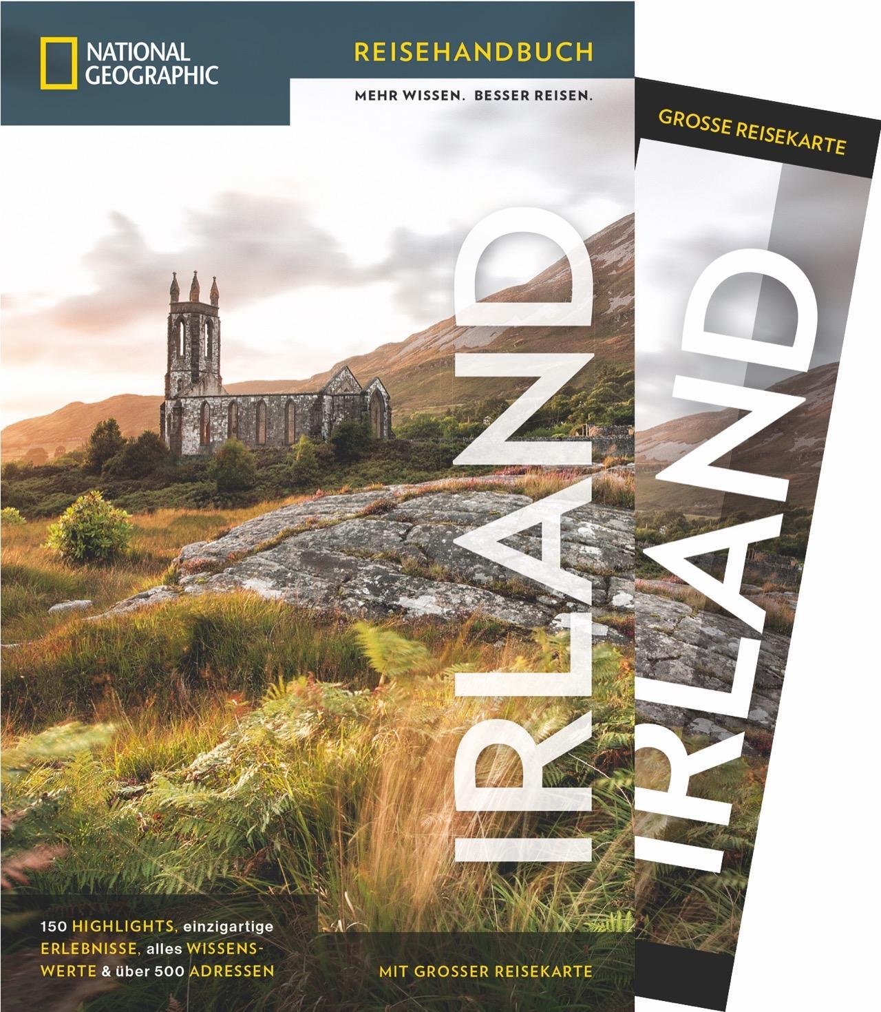 Cover: 9783955592387 | National Geographic Reiseführer Irland: Mit Karte,...