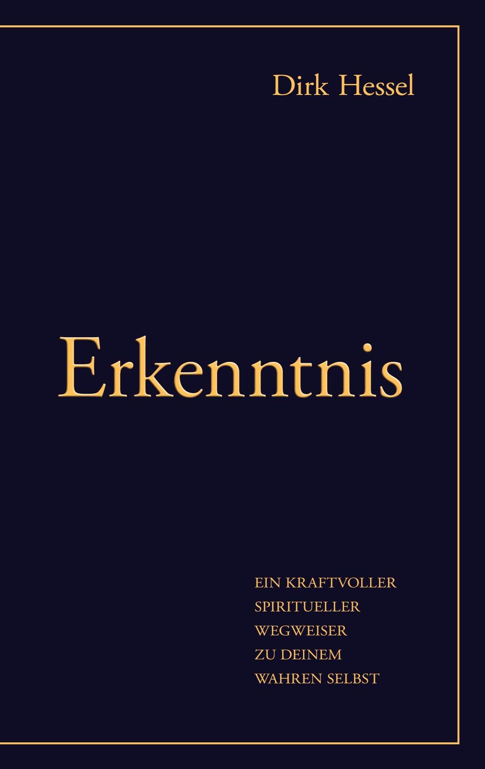 Cover: 9783751959599 | Erkenntnis | Dirk Hessel | Taschenbuch | Books on Demand