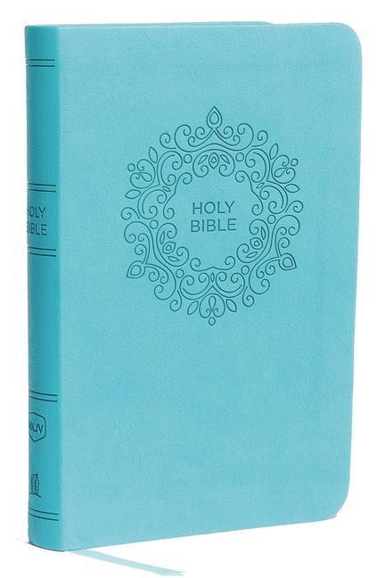 Cover: 9780718075514 | NKJV, Value Thinline Bible, Compact, Imitation Leather, Blue, Red...