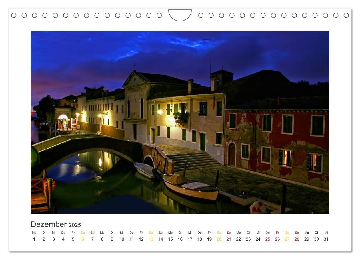 Bild: 9783435820450 | Venedig (Wandkalender 2025 DIN A4 quer), CALVENDO Monatskalender