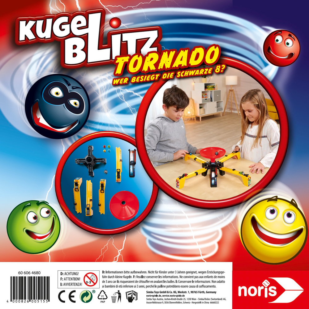 Bild: 4000826005155 | Kugelblitz Tornado (Kinderspiel) | Spiel | In Geschenkbox | 606064680