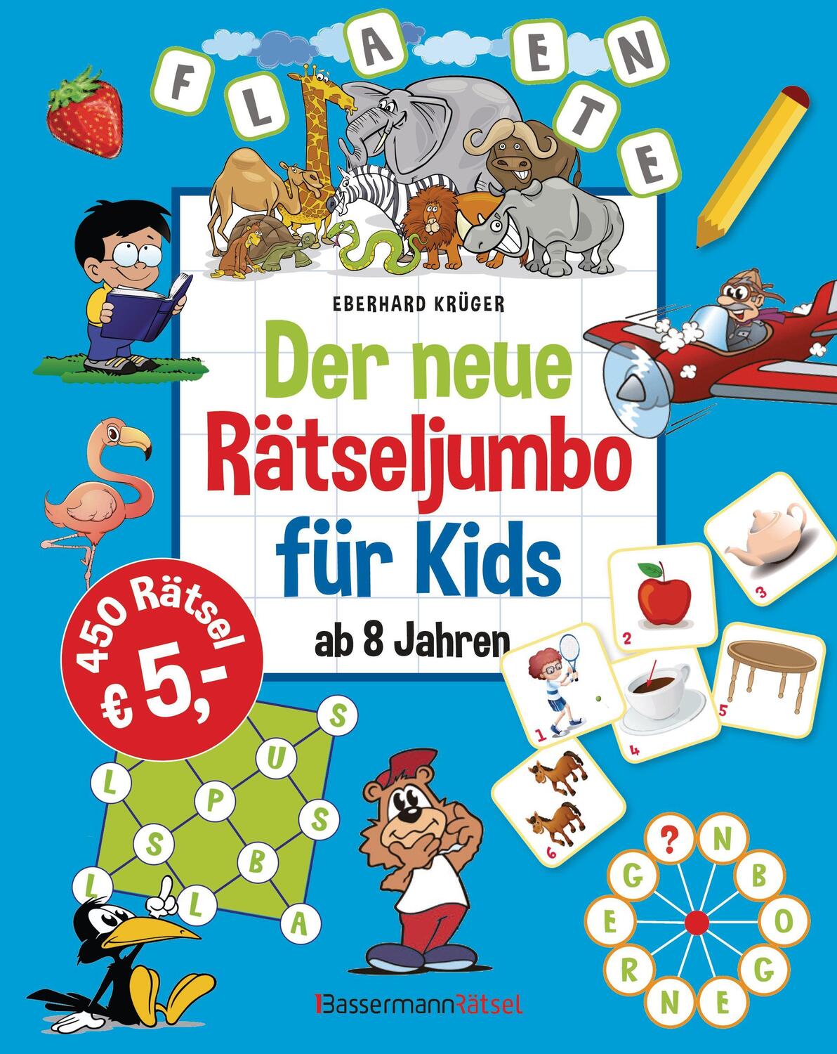 Cover: 9783809443858 | Der neue Rätseljumbo für Kids | Eberhard Krüger | Taschenbuch | 2021