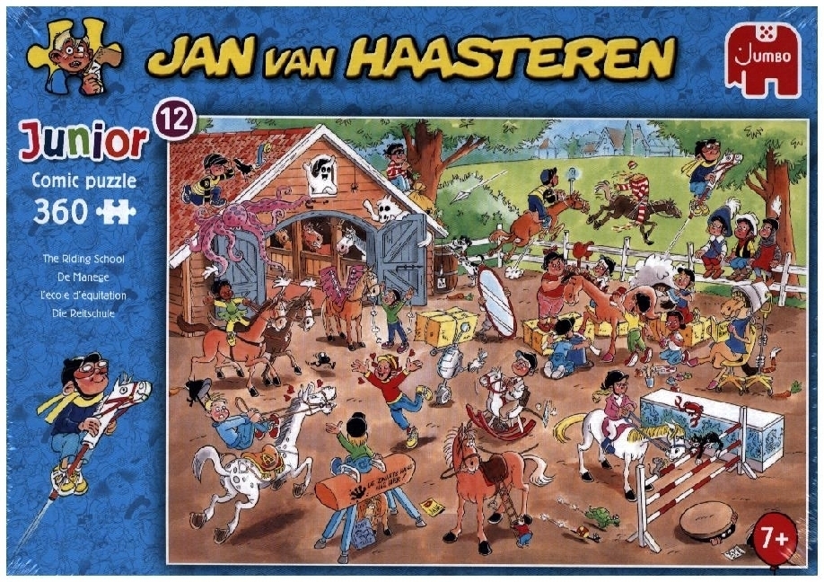 Cover: 8710126200834 | Jan van Haasteren Junior - Reitschule | Spiel | 20083 | Deutsch | 2023