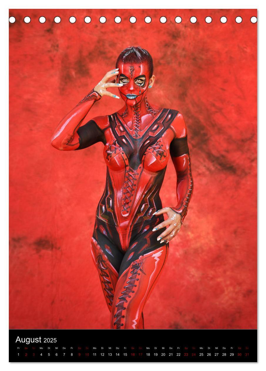 Bild: 9783435887415 | World Bodypainting Festival: Generation NEXT (Tischkalender 2025...