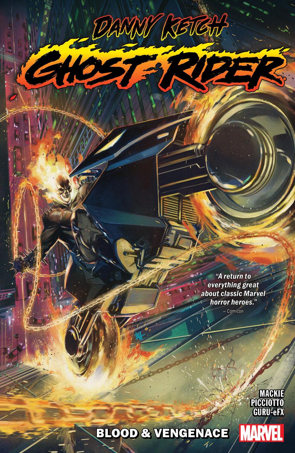 Cover: 9781302952167 | Danny Ketch: Ghost Rider - Blood &amp; Vengeance | Howard Mackie | Buch