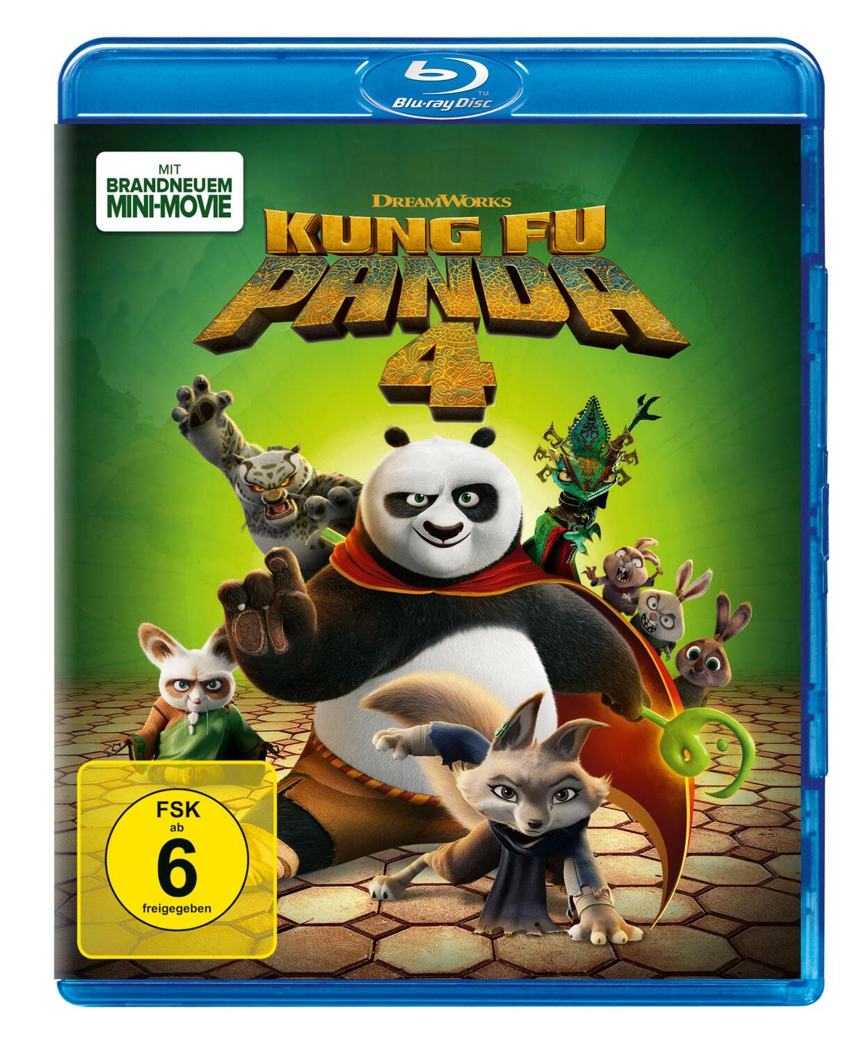 Cover: 5053083267438 | Kung Fu Panda 4 | Jonathan Aibel (u. a.) | Blu-ray Disc | Deutsch