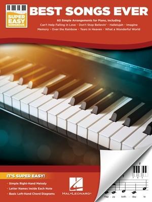 Cover: 9781540084217 | Best Songs Ever Super Easy Piano Songbook | Taschenbuch | Buch | 2020
