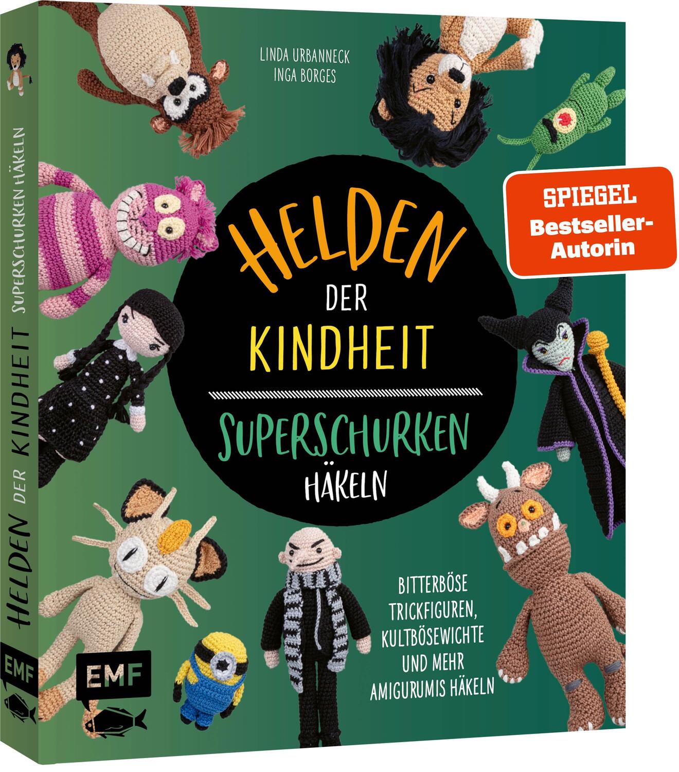 Cover: 9783745918038 | Helden der Kindheit - Das Häkelbuch der Superschurken | Buch | 144 S.