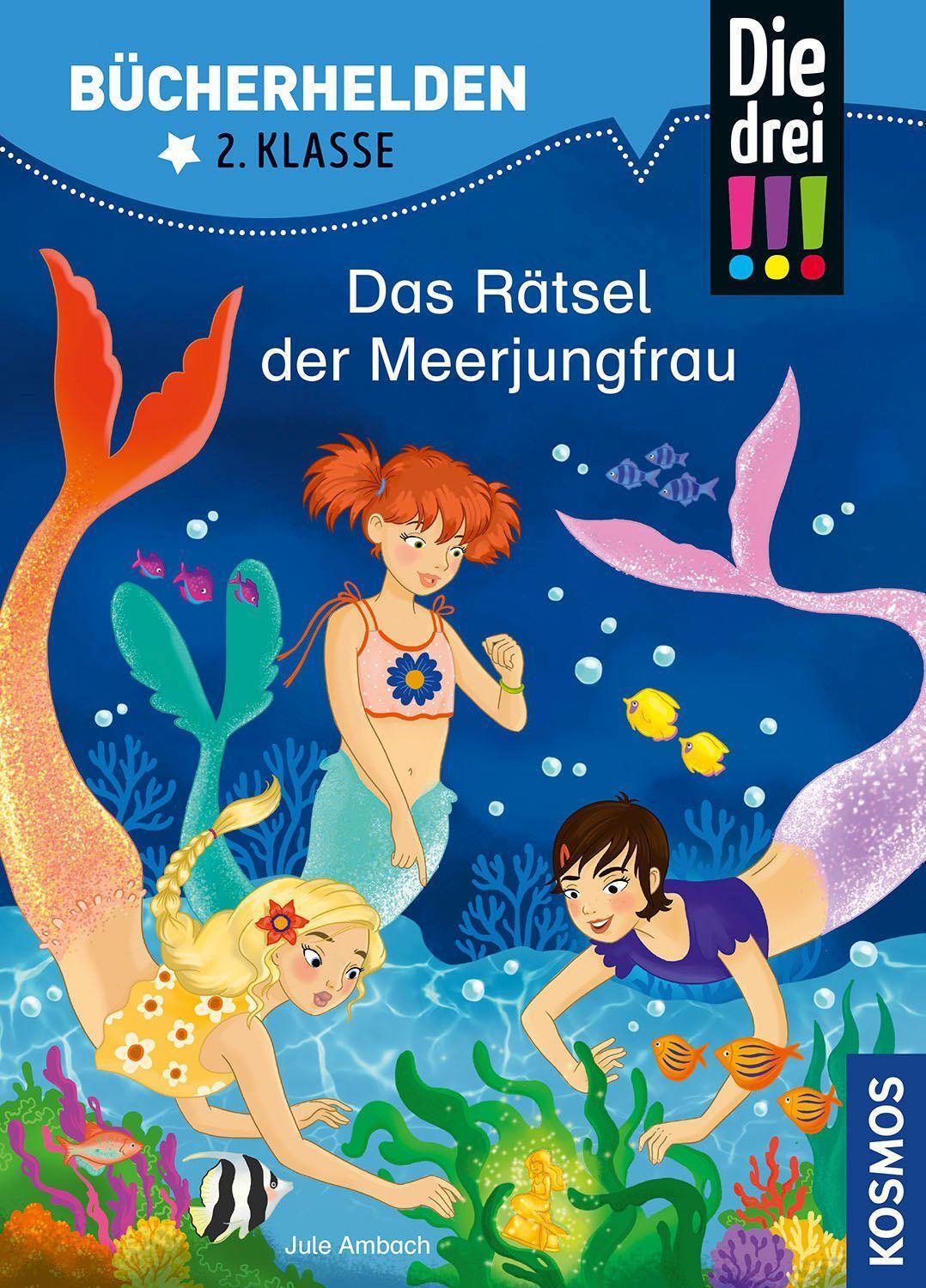 Cover: 9783440172827 | Die drei !!!, Bücherhelden 2. Klasse, Das Rätsel der Meerjungfrau