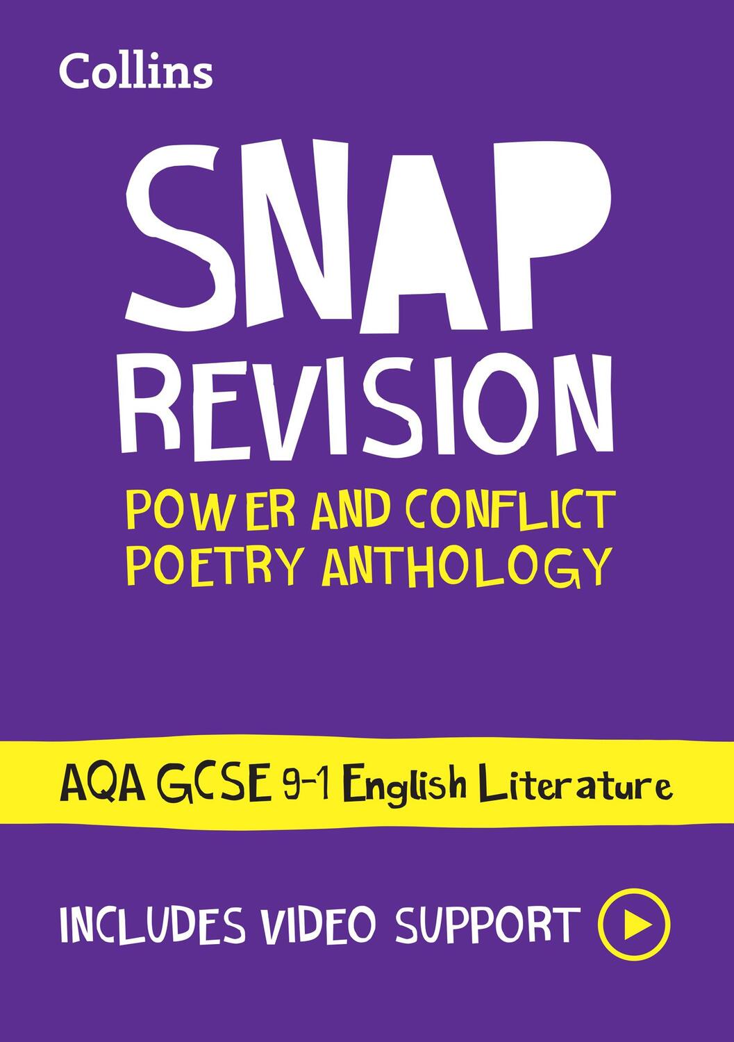 Cover: 9780008551551 | AQA Poetry Anthology Power and Conflict Revision Guide | Collins Gcse