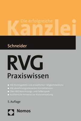 Cover: 9783848748822 | RVG Praxiswissen | Norbert Schneider | Taschenbuch | Deutsch | Nomos