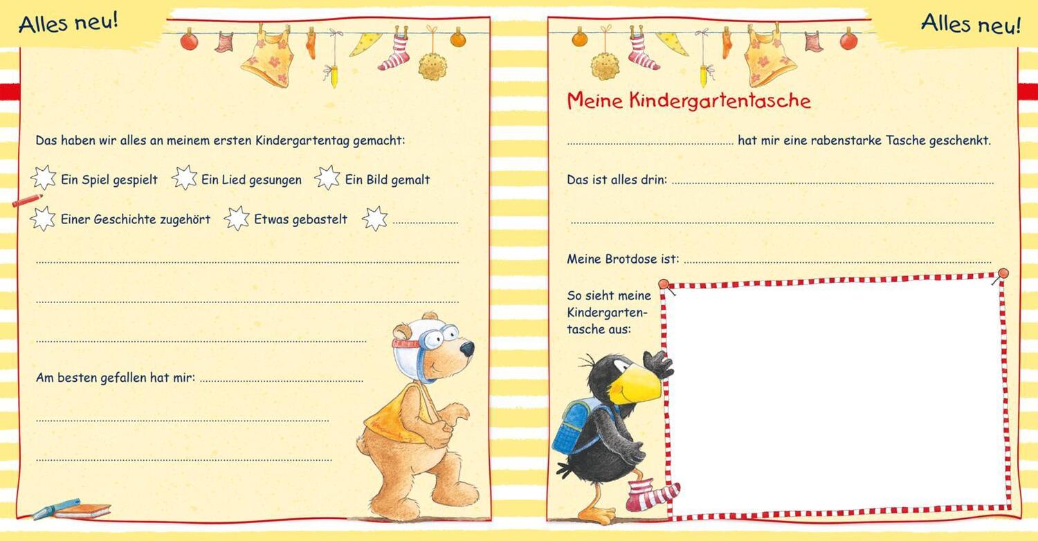 Bild: 9783480234042 | Der kleine Rabe Socke: Mein erstes Jahr im Kindergarten | Buch | 48 S.