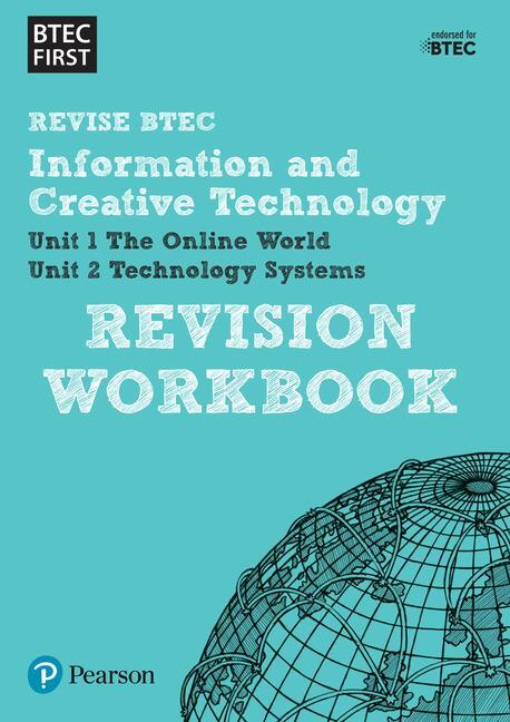 Cover: 9781446909805 | Pearson REVISE BTEC First in I&amp;CT Revision Workbook - for 2025 and...